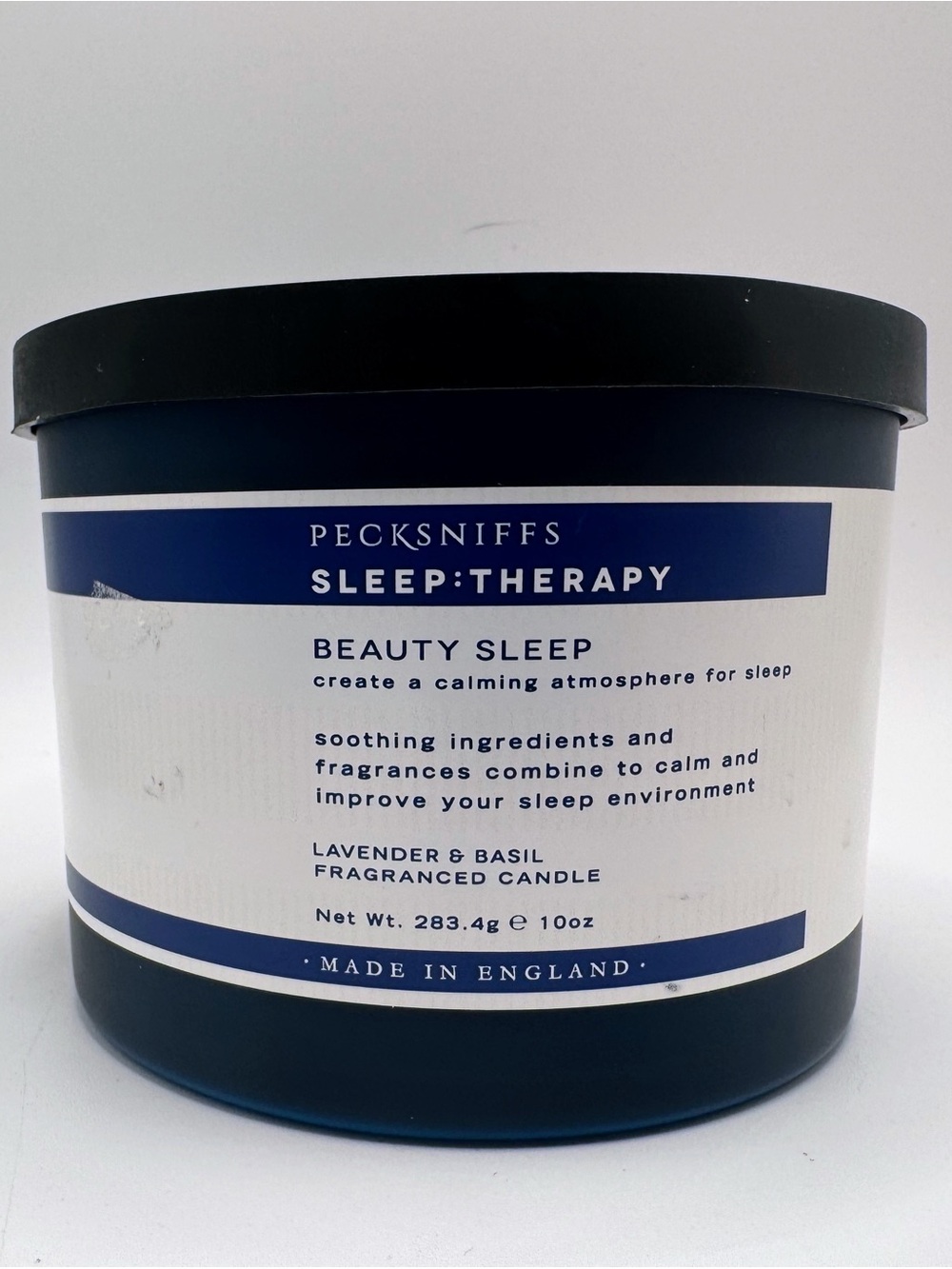 Sleep Therapy Beauty Sleep Candle — Navy